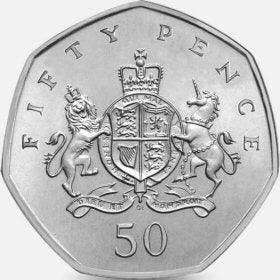 How much is the 2013 Christopher Ironside 50p worth? Is it rare?