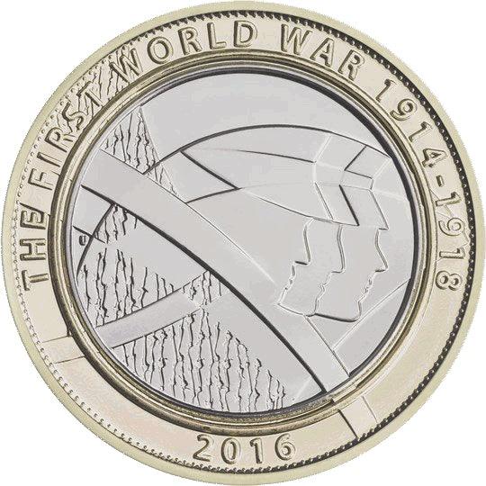 How much is the 2016 First World War Army £2 coin worth? Is it rare?