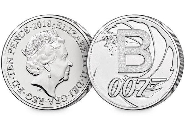 10p 2018 B Bond A-Z 10p Circulated Coin - Copes Coins