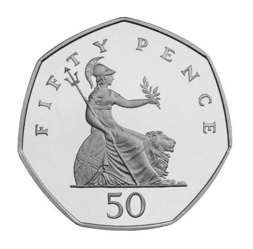 The UK 50p coin - a favourite among collectors