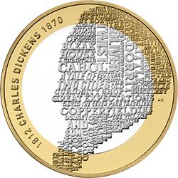 How much is the 2012 Charles Dickens £2 coin worth? Is it rare?
