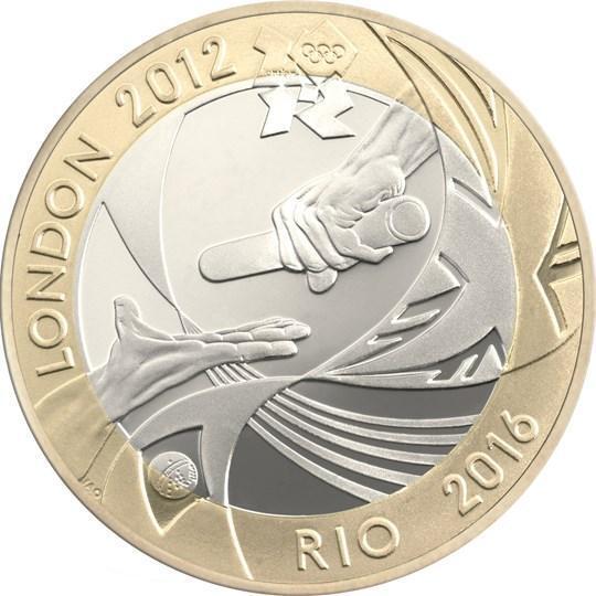 How much is the 2012 Olympic Games Handover London to Rio £2 Coin worth? Is it rare?