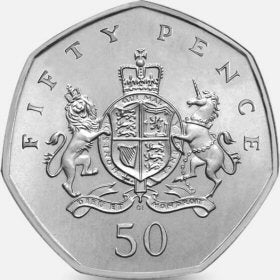 How much is the 2013 Christopher Ironside 50p worth? Is it rare?