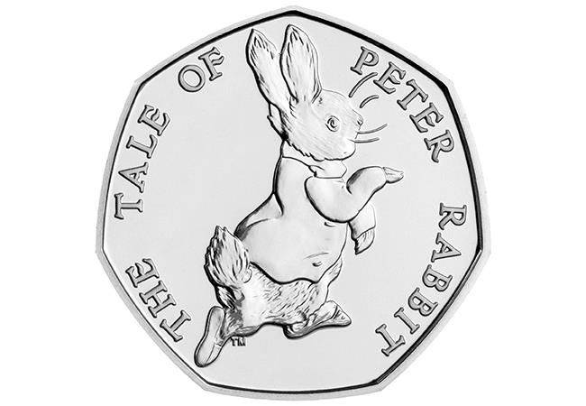 Is the 2017 Peter Rabbit 50p coin rare? How much is it worth?