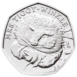 How much is the 2016 Mrs Tiggy-winkle 50p worth? How rare is it?
