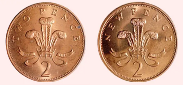 The 1983 New Pence Two Pence 2p coin - how much is it worth?
