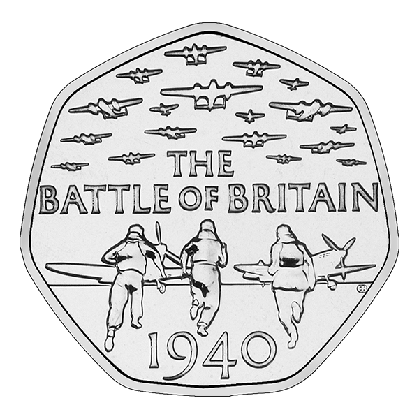 Is the 2015 Battle of Britain 50p rare? Is it worth anything?