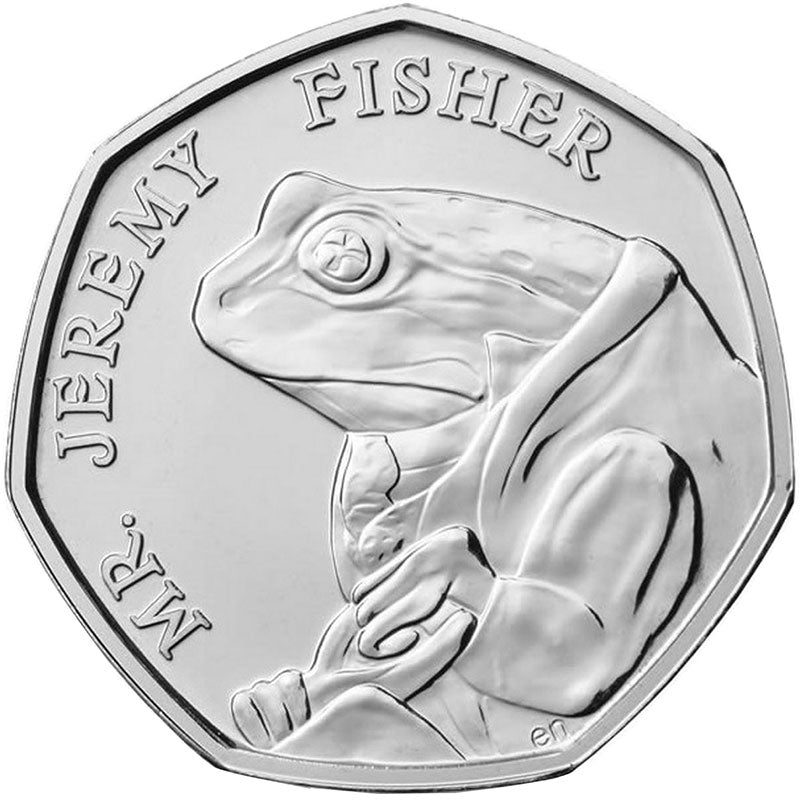 Is the 2017 Jeremy Fisher 50p coin rare? Is it valuable?