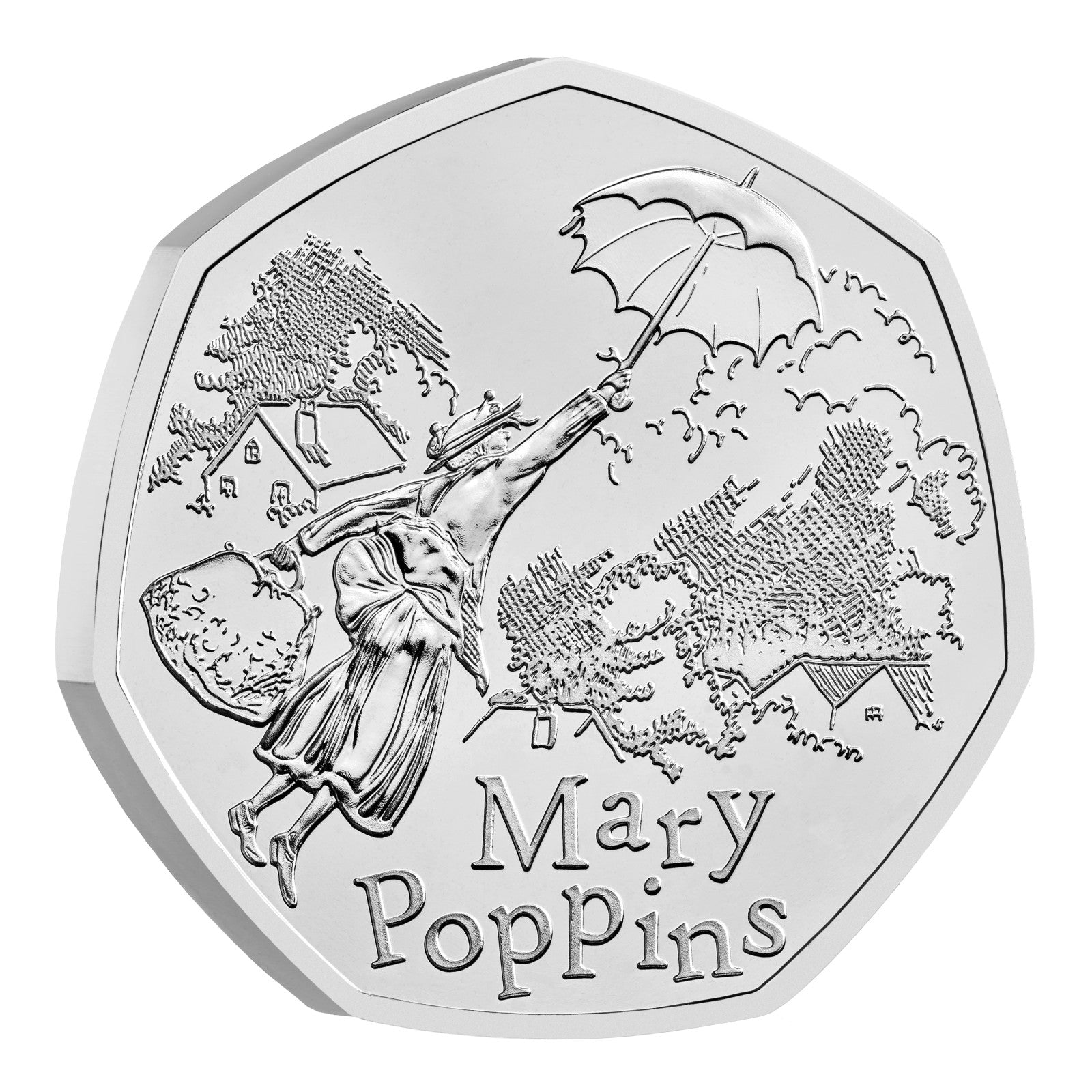Celebrating Magic: The 2025 Mary Poppins 50p Coin from the Royal Mint