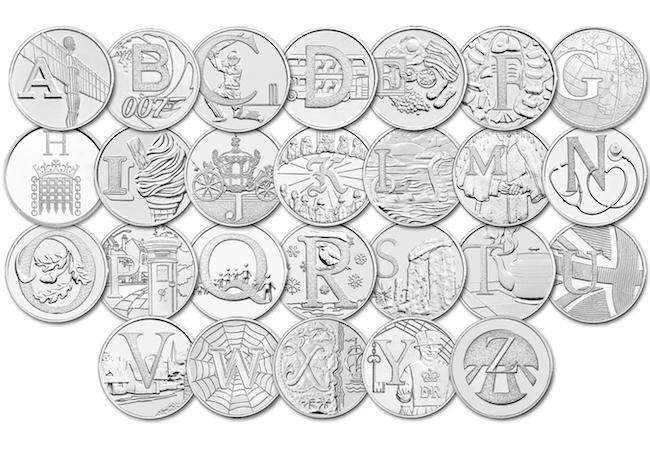 Full Set 2019 A-Z 10p Uncirculated Coins - Copes Coins