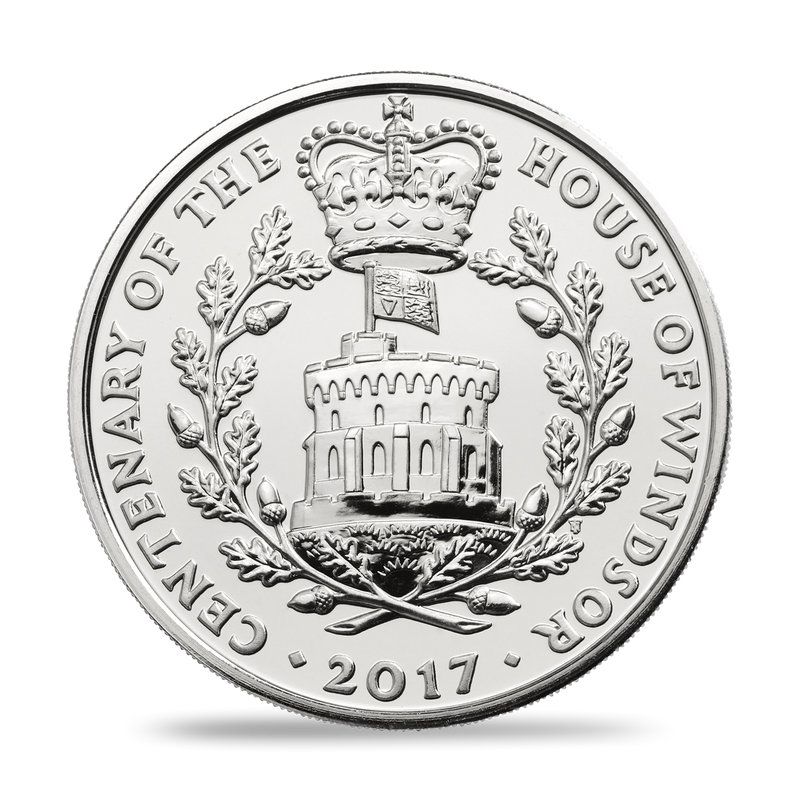 2017 House of Windsor £5 Uncirculated Coin - Copes Coins