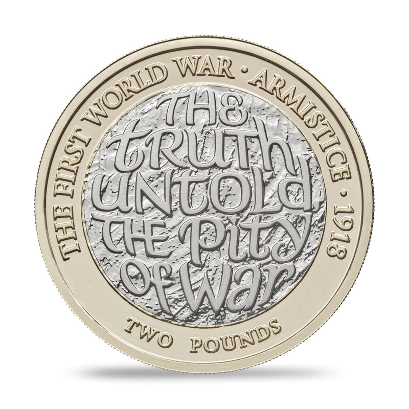 2018 Armistice £2 Uncirculated Coin - Copes Coins