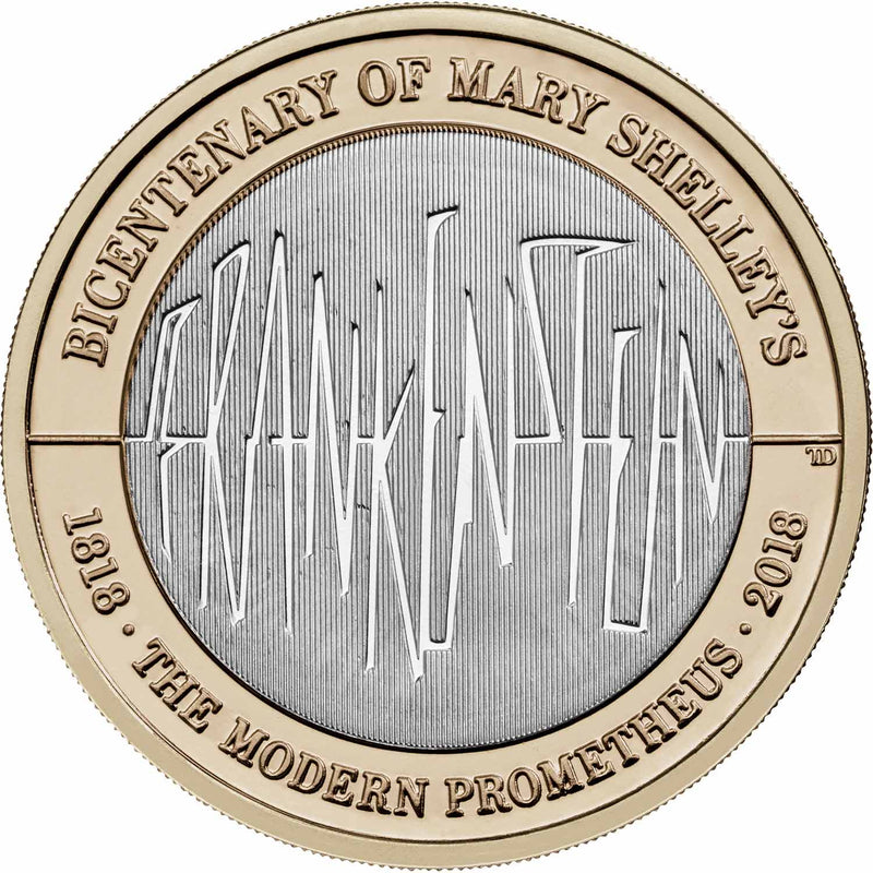 2018 Frankenstein £2 Uncirculated Coin - Copes Coins