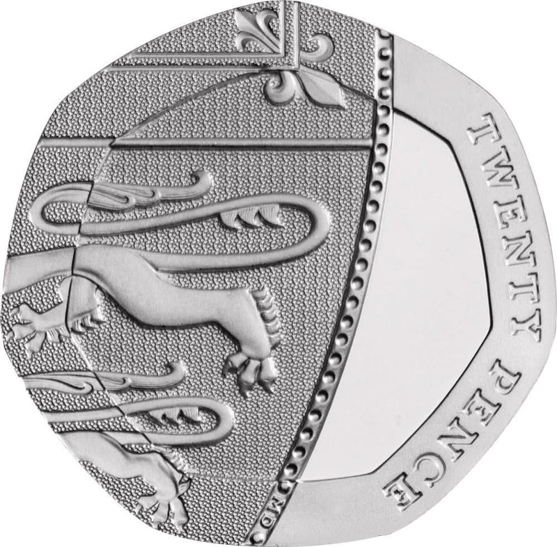 2019 Twenty Pence Shield 20p Uncirculated Coin - Copes Coins