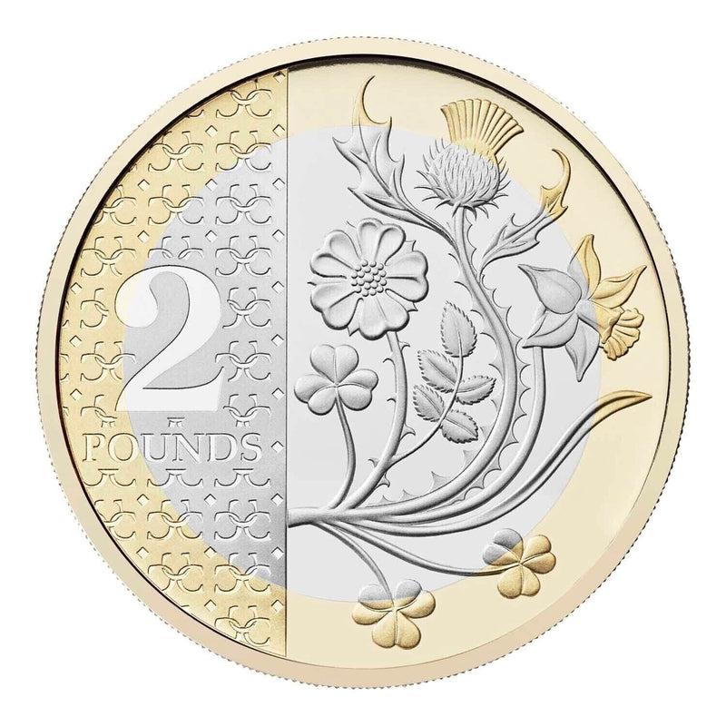 2023 Flora Definitive £2 Brilliant Uncirculated Coin - Copes Coins