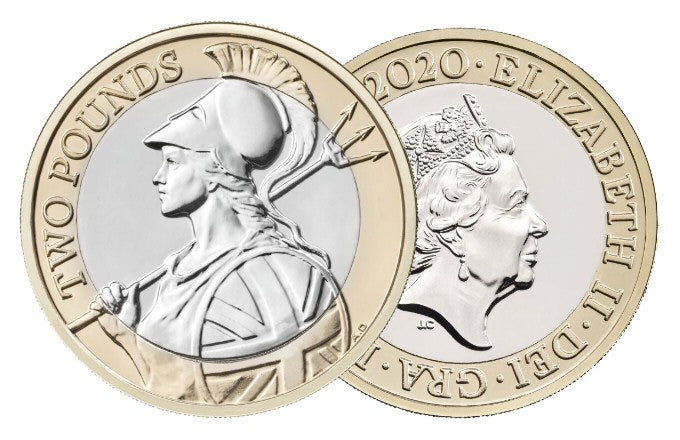 2020 Britannia £2 Brilliant Uncirculated Coin