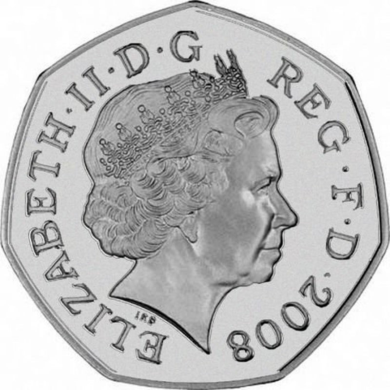 2008 Britannia 50p Circulated Coin - Copes Coins