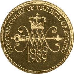 £2 1989 Tercentenary of the Bill of Right £2 Circulated Coin - Copes Coins