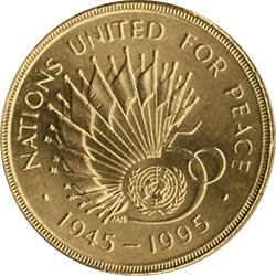 £2 1995 Nations United for Peace £2 Circulated Coin - Copes Coins