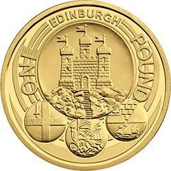 £1 2011 Scotland Capital City Edinburgh £1 Circulated Coin - Copes Coins