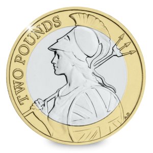 £2 2015 Britannia £2 Circulated Coin - Copes Coins