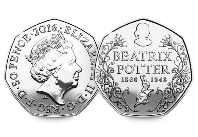 50p 2016 Beatrix Potter 50p Circulated Coin - Copes Coins