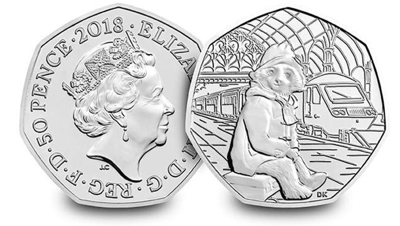 50p 2018 Paddington at the Station 50p Circulated Coin - Copes Coins