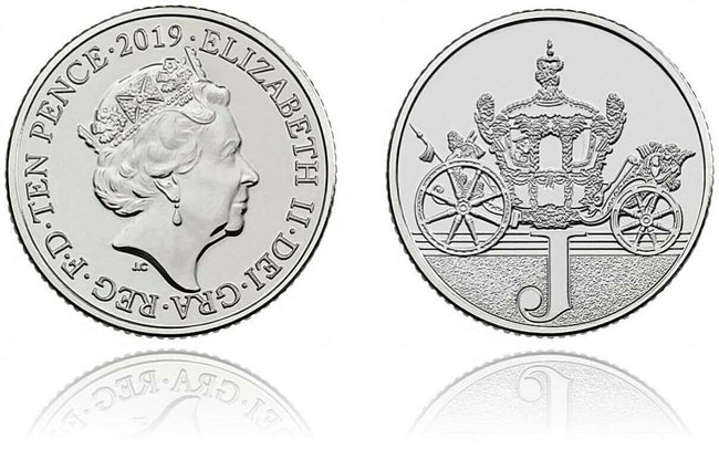 2019 J: Jubilee uncirculated 10p
