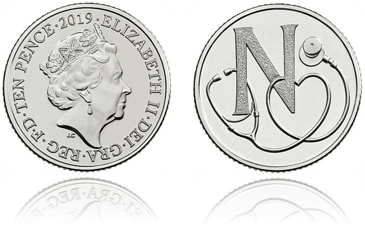 2019 N 10p coin, design reference photograph