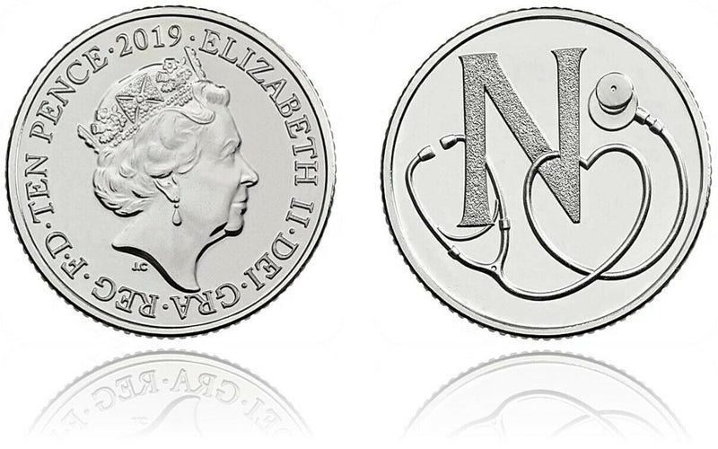 10p 2019 N NHS A-Z 10p Circulated Coin - Copes Coins