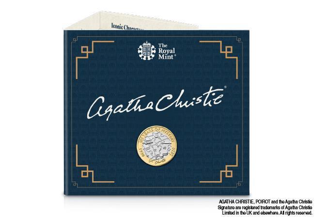 £2 2020 Agatha Christie £2 Brilliant Uncirculated Coin Pack - Copes Coins