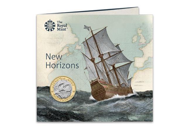 £2 2020 Mayflower £2 Brilliant Uncirculated Coin Pack - Copes Coins