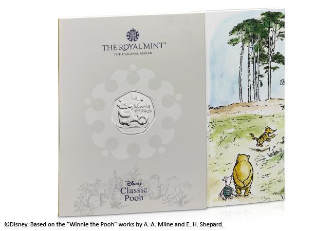 50p 2020 Winnie the Pooh 50p Brilliant Uncirculated Coin Pack - Copes Coins