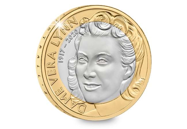 £2 2022 Dame Vera Lynn £2 Brilliant Uncirculated Coin Pack - Copes Coins