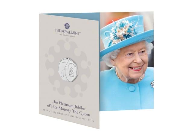 50p 2022 Queen's Platinum Jubilee 50p Brilliant Uncirculated Coin Pack - Copes Coins