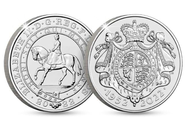£5 2022 Queen's Platinum Jubilee £5 Brilliant Uncirculated Coin Pack - Copes Coins
