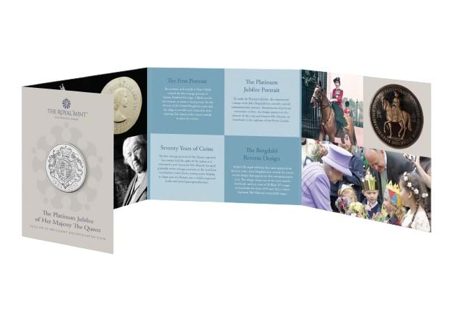 £5 2022 Queen's Platinum Jubilee £5 Brilliant Uncirculated Coin Pack - Copes Coins