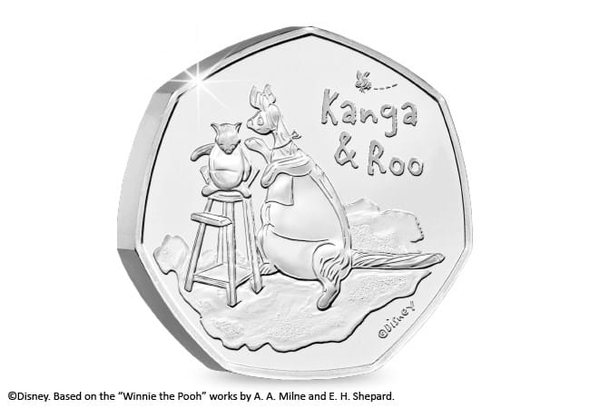 50p 2022 Kanga and Roo 50p Brilliant Uncirculated Coin Pack - Copes Coins