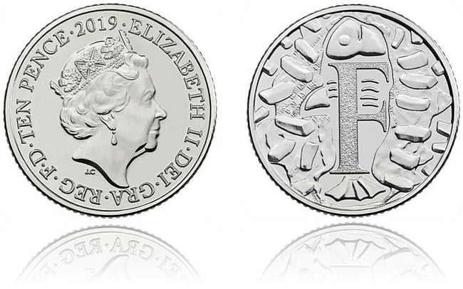 2019 F: Fish & Chips uncirculated 10p