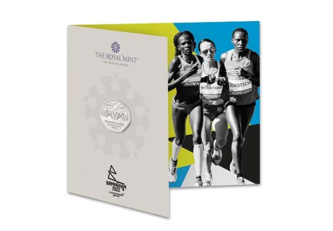 50p 2022 Birmingham Commonwealth Games 50p Brilliant Uncirculated Coin Pack - Copes Coins