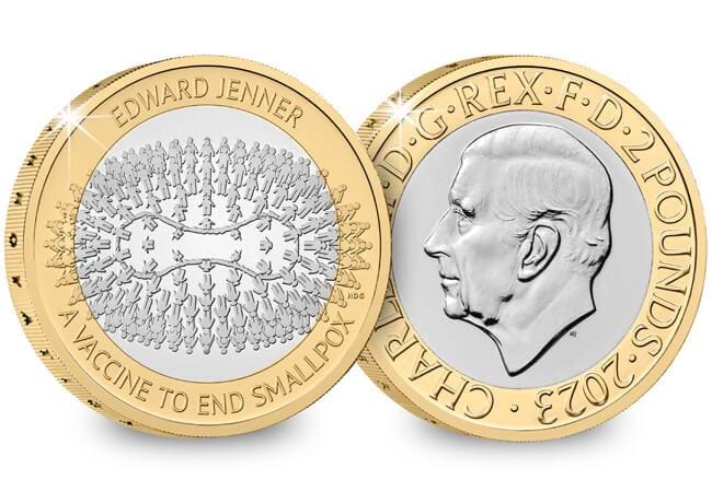 2023 Edward Jenner £2 Brilliant Uncirculated Coin Pack - Copes Coins