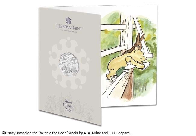 50p 2022 Winnie the Pooh and Friends 50p Brilliant Uncirculated Coin Pack - Copes Coins